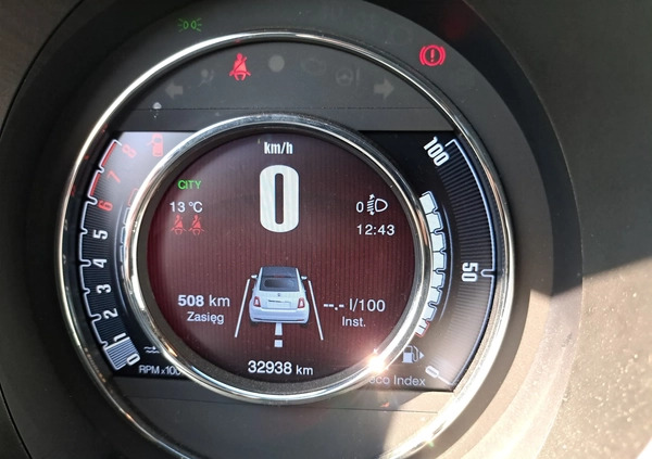 Fiat 500 cena 64999 przebieg: 32000, rok produkcji 2022 z Częstochowa małe 172